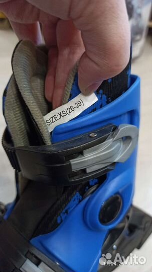 Роликовые коньки детские раздвижные