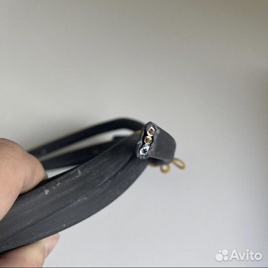 Кабель 3 м силовой медь б/у и алюминий 2 м новый