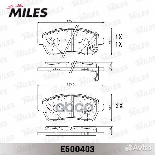 Колодки тормозные ford fiesta 08/mazda 2 07- п