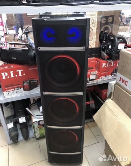 Колонка supra 1200 w мощь