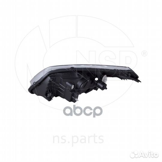 Фара правая renault Sandero хром NSP07820073387