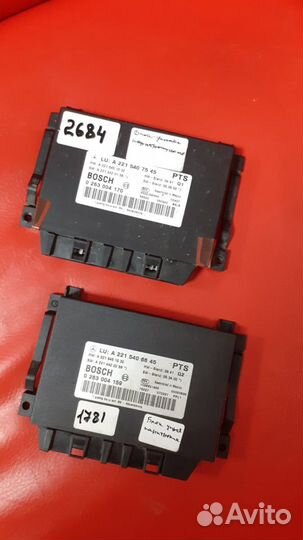 Мерседес 221 блок управления парктрониками PTS