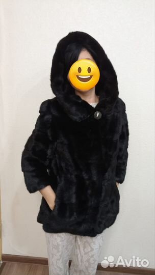 Шуба норковая (S) 42 размер