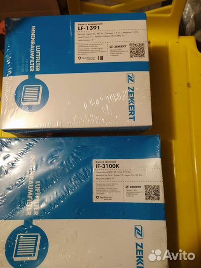 Воздушный фильтр логан ларгус