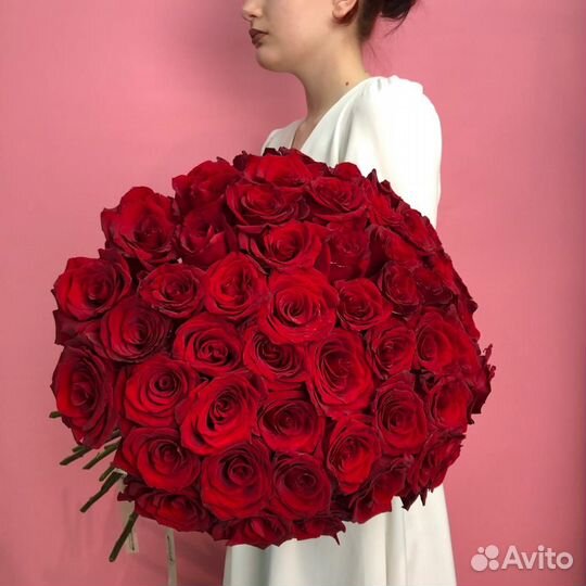 Розы высокие