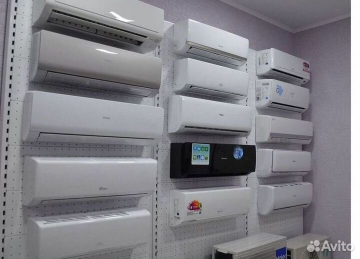 Сплит система с установкой