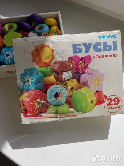 Деревянная игрушка. Шнуровка