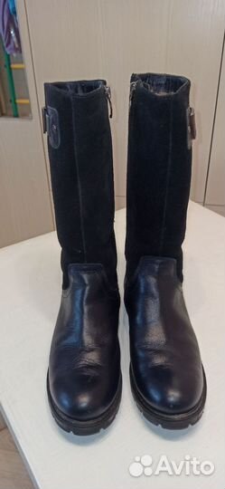Сапоги зимние кожа 35 размер