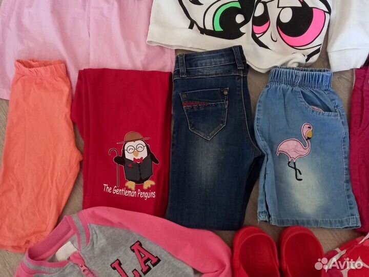 Вещи пакетом на девочку 5 лет
