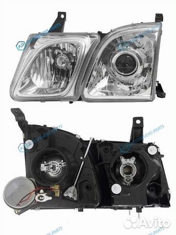 ST-312-1100CL Фара lexus LX470 98-07 под ксенон хр