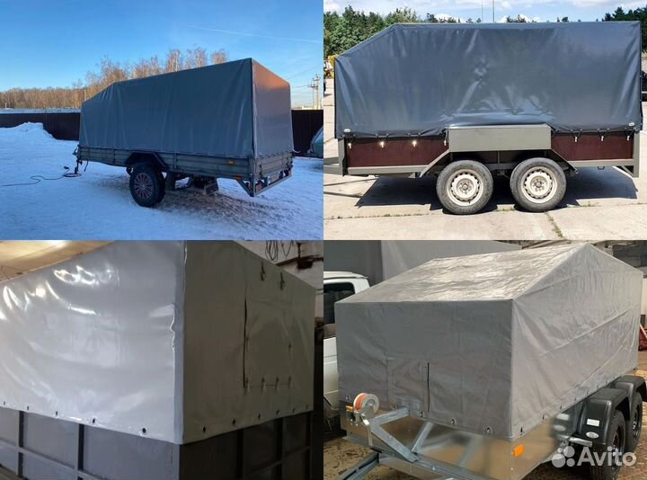 Тент на легковой прицеп