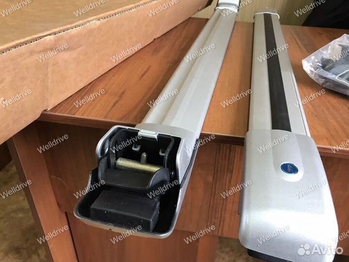 Рейлинги поперечные Toyota Prado 150 серебр тюнинг