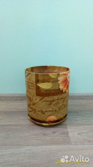 Горшок керамический для крупных цветов