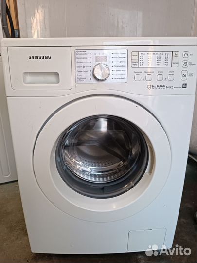 Стиральная машина Самсунг Eco Bubble 6кг. Доставка