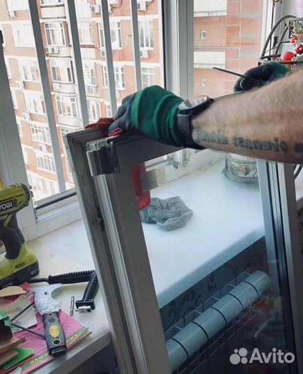 Ремонт окон и дверей