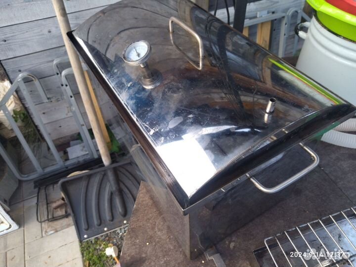 Коптильня горячего и холодного копчения