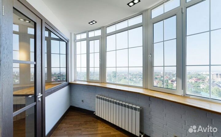 Остекление балконов и лоджий в рассрочку I0567