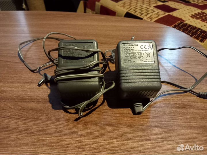 Блоки питания трансф. panasonic 6в/14,4в