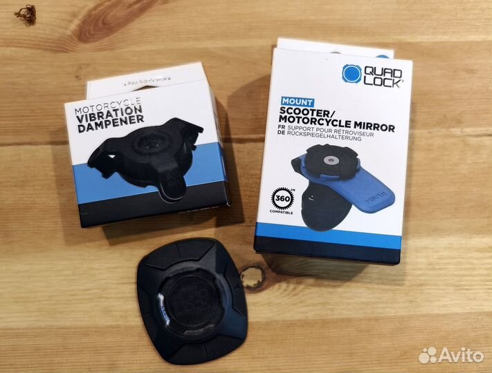 Крепление Quadlock на зеркало Scooter/motorcycle m