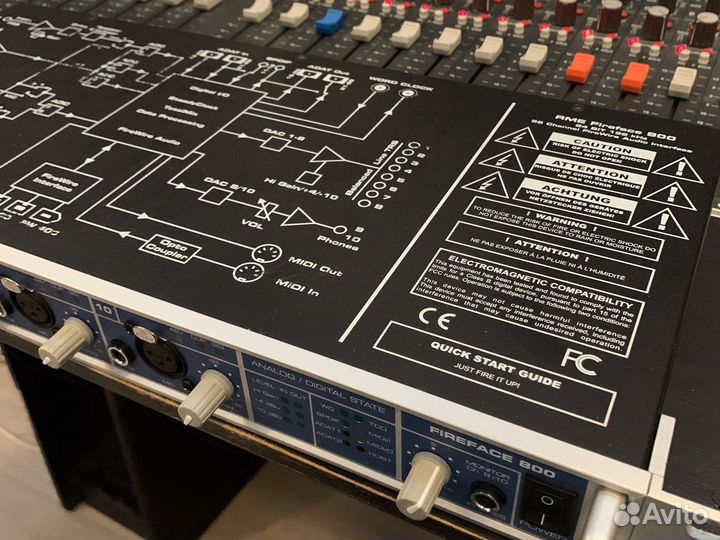 Звуковая карта RME Fireface 800
