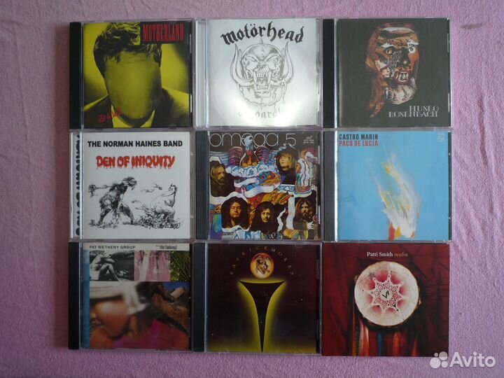 Компакт диски CD фирменные, 360 шт