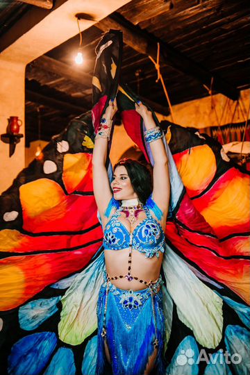 Восточные танцы на праздник и световое шоу