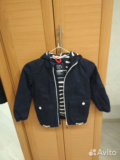 Джинсовая куртка, ветровка вайкики 104-110