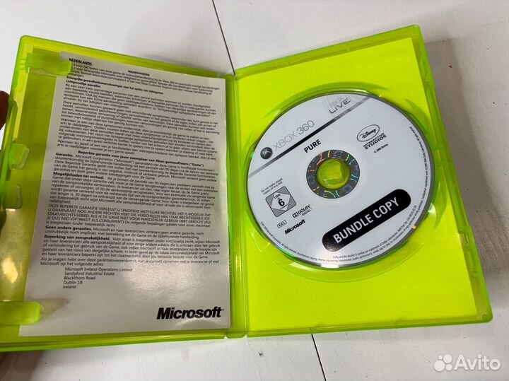 Batman + pure xbox 360 диск