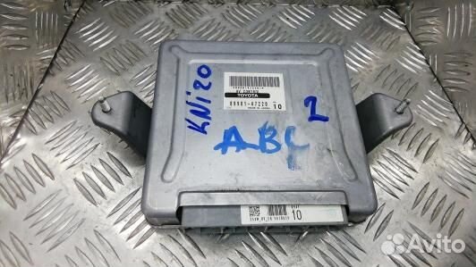 Блок управления двигателем toyota prius XW20 (KNI2