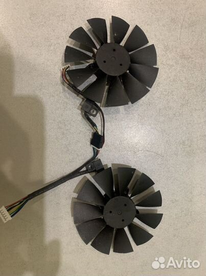 Кулера на видеокарту asus strix 1080