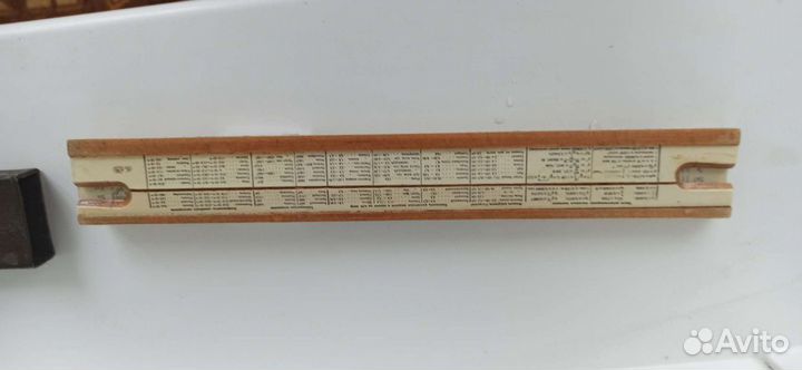 Логарифмическая линейка СССР