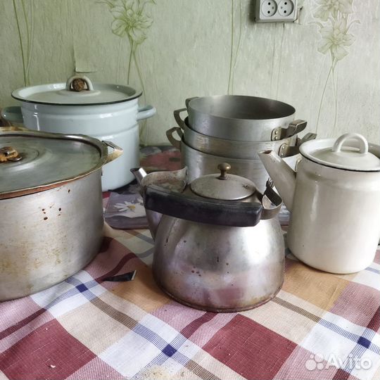 Кастрюля, чайник