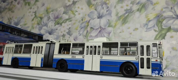 Коллекционная модель троллейбуса 3 маршрут