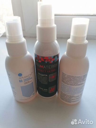 Спрей репелент от укусов насекомых