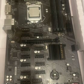 Материнская плата Gigabyte b250 fintech (неисп)