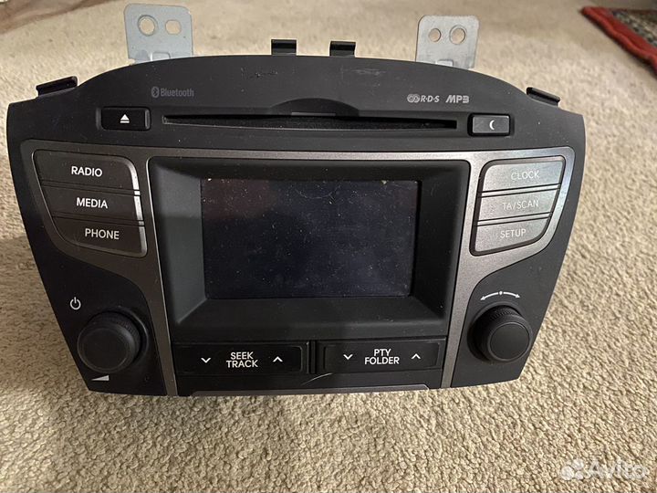 Штатная магнитола hyundai ix35 рестайлинг