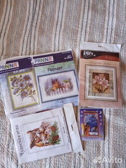 Наборы для вышивания крестиком новые