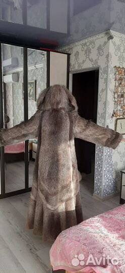 Шуба стриженая нутрия