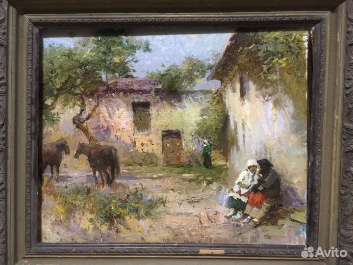 Картина маслом на холсте