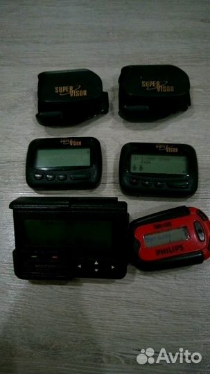 Пейджеры с чехлами б/у