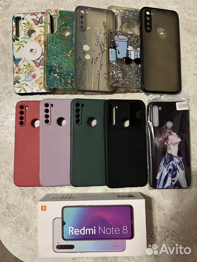 Чехлы на Redmi Note 8