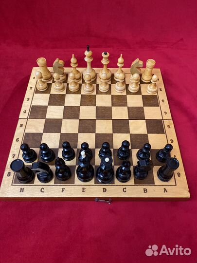 Шахматы СССР №159 Перхушковские деревянные