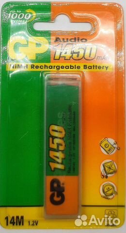 Аккумулятор типа stick GP 14M NiMH 1450 mAh