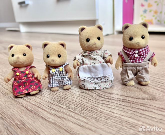 Sylvanian Families семья мармеладных мишек