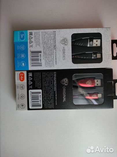 Новый кабель для быстрой зарядки type-c и iPhon