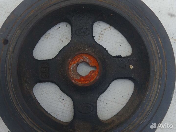 Шкив коленвала AMD Solaris KIA RIO