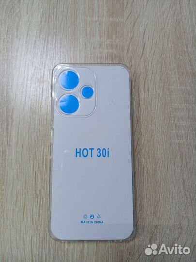 Защитный чехол(бампер) для Infinix HOT 30i прозрач