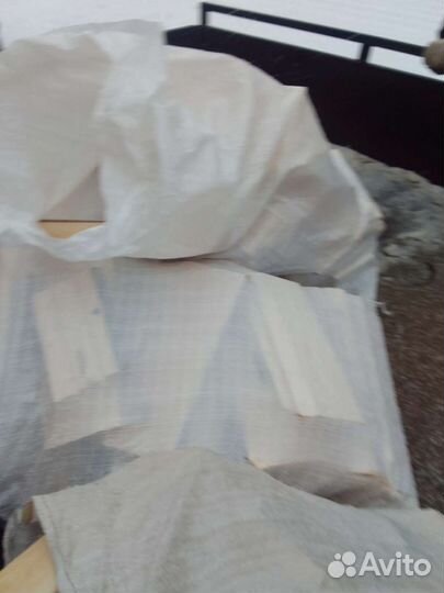 Дрова сухие в мешках