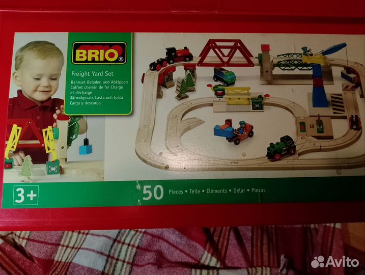 Железная дорога игрушки brio 33076