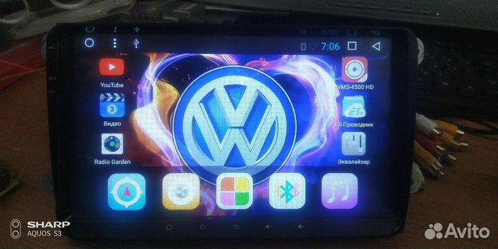 Автомагнитола 2din android для vw.Skoda.+Canbus